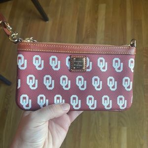 Dooney and Bourke Oklahoma Sooners Wristlet